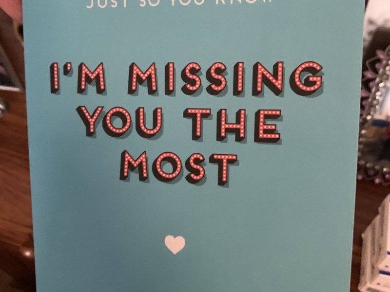 I Missed my&nbsp;Mother